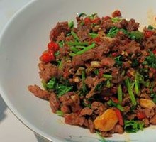 Stir-fried Raw Beef