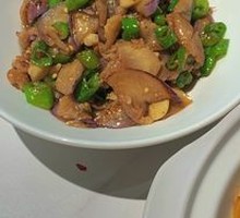Eggplant with Green Pepper