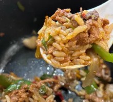 Spicy Pork with Chili Rice Bowl