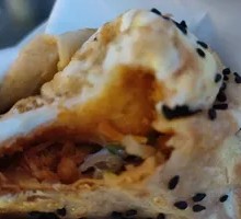 Golden Shredded Pork Pancake