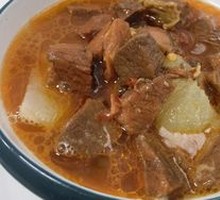 Radish and Beef Brisket