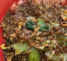Braised Pork Rice with Sausage