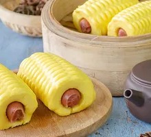 Corn Sausage Bun