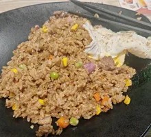 Grass-fed Pan-Seared Beef Fried Rice