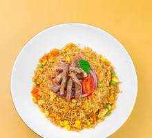 Spicy Beef Fried Rice