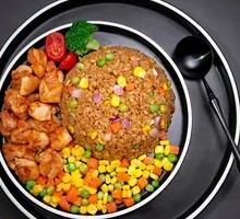 Orleans Chicken Fried Rice