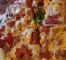 New Orleans Grilled Chicken Pizza