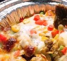 Curry Beef Rice Bake