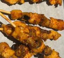 Chicken and Mushroom Skewers
