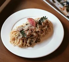 Bacon Cream Pasta
