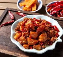 Low-fat Spicy Chicken Dice