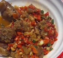 Braised Pig Trotter with Fernbrake