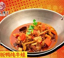 Sauce-Steamed Duck with Bullfrog Stew