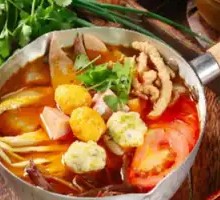 Classic Bone Soup Three Delicacies Rice Noodles