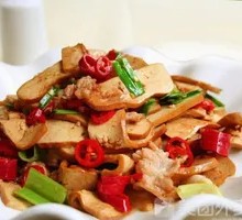 Stir-fried Tofu with Pork