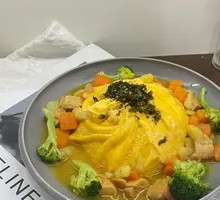 Japanese Curry Omelette Rice