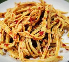 Spicy Tofu Bamboo Shoot Salad