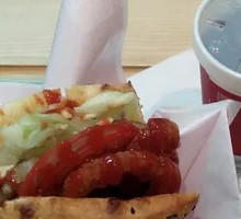 Juicy Beef Chinese Burger