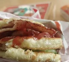 Bacon Egg Chinese Burger