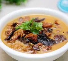 Chicken Stewed with Mushrooms