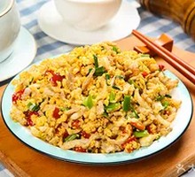 Shredded Pork and Egg Fried Rice