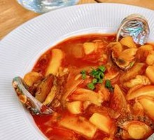 Spicy Seafood Rice Noodles