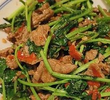 Cilantro Stir-Fried Beef