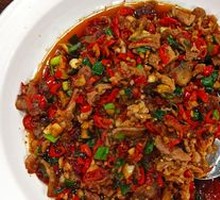 Stir-Fried Pork with Crushed Red Peppers