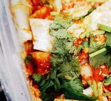 Korean Kimchi Fried Noodles