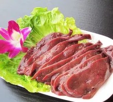Pork Liver and Pork Meat Soup with Rice Noodles