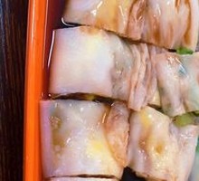 Beef and Egg Rice Noodle Roll