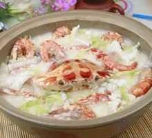 Seafood Clay Pot Rice Porridge