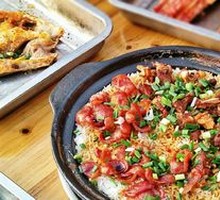 Cured Meat Claypot Rice (Large)