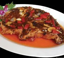 Salt-Scraped Fish