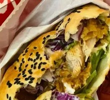 Sichuan Peppercorn Chicken Burger