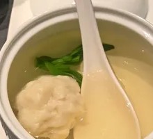 Squid and Shrimp Ball Clear Soup