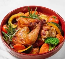 French Lemon Herb Roasted Chicken