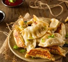 Egg Pan-Fried Dumplings