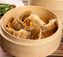 Corn and Pork Steamed Dumplings
