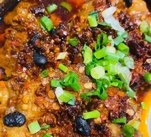 Steamed Pork with Sweet Potato and Rice Flour