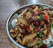 Fried Pork with Tofu Skin