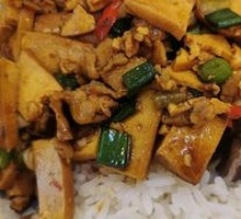 Fried Tofu with Pork