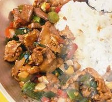 Pork Belly and Pork Liver Stir-fry