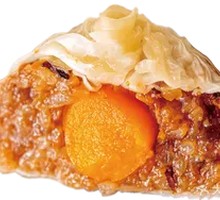 Paper-thin Egg Yolk Dumplings