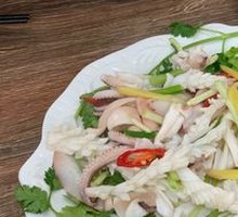 Steamed Fresh Squid