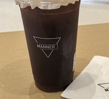 Plum-Flavored Iced Americano