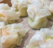 Cucumber Egg Shrimp Dumplings