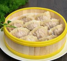 Cucumber and Egg Steamed Dumplings