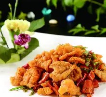 孜然肉片盖饭