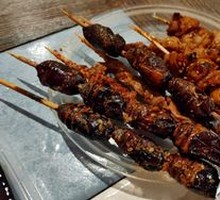 Charcoal-Grilled Silkworm Pupae